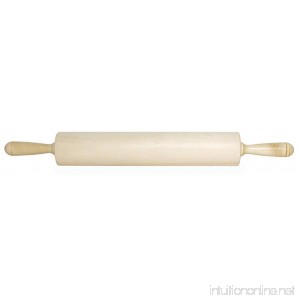 J.K. Adams Patisserie Maple Wood Rolling Pin 15-inches by 2-3/4-inches - B00C59F10I